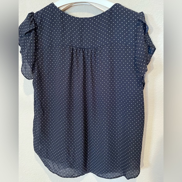 Philosophy Polkadot Tulip Sleeved Shirt - Picture 2 of 4